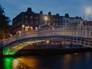 Panorámica de Dublín, Irlanda